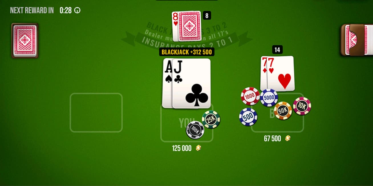 lucky vegas blackjack