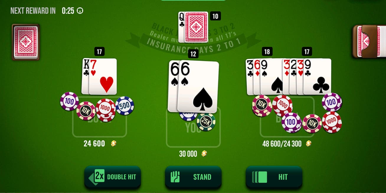 lucky vegas blackjack